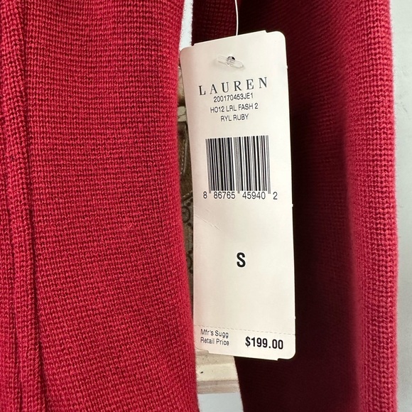 RALPH LAUREN Women's Scarlet Double-Breasted Blazer - Picture 3 of 8